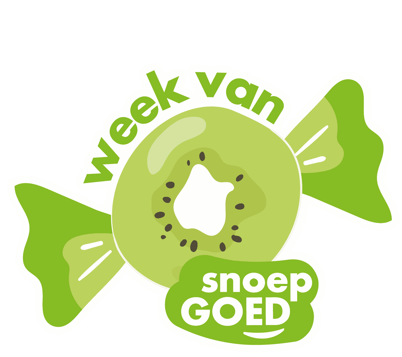 Logo week van snoep goed
